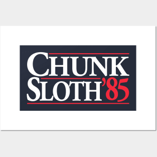 Chunk & Sloth in '85! Posters and Art